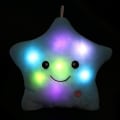 Miniatyrbild 2 av 4: Kreativt lysande LED-nattljus Twinkle Star Shape Plyschfylld leksak [DB] Blue