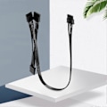 Miniatyrbillede 2 af 5: 5-polet til 3 SATA Harddisk HDD Strømkabel Kun til V550 V650 V750 V850 V1000 V1000 Modulær Strømforsyning [DB] Black