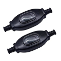 Miniatyrbillede 1 af 5: 2 stk. Vandtæt Inline Rocker Switch Ledning Switch 250v Udendørs Inline Switch Inline Trykknap Switch Til Lamper Elektriske Apparater Transformere
