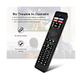 Miniatyrbilde 5 av 5: Erstatning Nh800up Rf402a-v14 Fjernkontroll for Android 4k Ultra Hd Smart LED TV 43pfl5766/f7 50pfl5704/f7 55 [DB] Black
