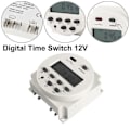 Miniatyrbilde 2 av 5: DC 12V 16A LCD Digital Timer Bryter Elektronisk Strøm Tidsrelé Programmerbar [db]