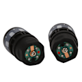 Miniatyrbilde 2 av 5: N-813 2 stk Mikrofonkapsel Dynamiske Mikrofoner Kjernekapsel Universal Mic Erstatning Reparasjon db Black