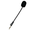 Miniatyrbild 1 av 5: Ersättningsmikrofon för spelheadset för Pro / G Pro X Gaming Headset 3,5 mm mikrofon DB Black