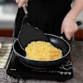 Miniatyrbillede 4 af 4: Premium Chef Series Rund Fleksibel Stor Spatel Pandekagespatel, Pandekagevender, Æggepande og Omeletspatel - Varme [DB]