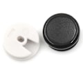 Miniatyrbillede 5 af 5: Gaming Joystick Analog Thumbstick Controller Circle Pad Caps Kompatibel Nintendo 3DS [Db] White