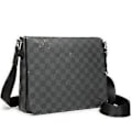Miniatyrbillede 1 af 3: 2022 Ny Ternet Læder En Skulder Crossbody Taske Til Unisex DB