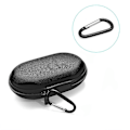 Miniatyrbillede 2 af 4: Kompatibel med B &O Beoplay P2 Bluetooth Højttaler Nylon Taske Bærbar Taske Opbevaringstaske med Vandre Spænde [DB] black