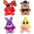 Miniatyrbilde 1 av 5: Fnaf Plushies Five Nights At Freddys Plushies 4 Pcsfoxy Freddy Fazbear Bonnie Chica Gaver Til Five Nights Game Fans & Kids Gaver 7in/20cm [DB]