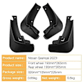 Miniatyrbilde 2 av 5: Utmerkede Sprutlapper For NISSAN Qashqai 2023 Sprutbeskyttere MudFlaps Foran Bak Mudguards Fender Bil Eksteriørtilbehør [db] NISSAN Qashqai 23