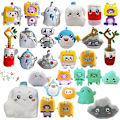 Miniatyrbild 1 av 5: Lankybox Musikalisk Mjölkdocka Haj Träd Hink Ingen Musik Leksaker Glow In The Dark Ghosty Plushie Baby Boxy/foxy Robot Plushie Dolls [DB] clouds no music4
