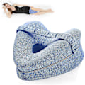 Miniatyrbild 1 av 5: Smooth Spine Pillow, Smooth Spine Alignment Pillow - Lindrar höft- och ischiasbesvär, Smooth Spine Benkudde [db] Blue