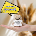 Miniatyrbild 5 av 5: Mini Rolig Positiv Potatis, 3 tum Stickad Potatis Leksak med Positivt Kort Kreativ Söta Ull Inspirerande Potatisvirkad Docka Pigga Upp {DB}