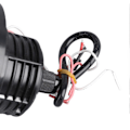 Pikkukuva 3 / 5: 2 kpl Auton Sumuvalot 3,5 tuuman LED Halo Rengaslamppu 30W 1200LM 6000k - 7000K COB Aukko DRL Ajovalo { DB}
