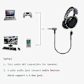 Pikkukuva 3 / 3: Joustava Stereo Pelikuulokekaapeli Steelseries Arctis 3/5/7 Prowanan [db] -kuulokkeille