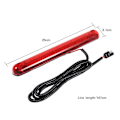 Pikkukuva 4 / 5: 24 LED 12V auton lisäjarruvalo korkea asennus kolmas 3. jarruvalo punainen [DB] red