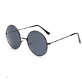 Pikkukuva 1 / 3: Vintage pyöreät John Lennon polarisoidut aurinkolasit miehille ja naisille, pyöreät hippie-aurinkolasit [DB] Gray