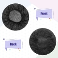 Miniatyrbilde 4 av 5: 300 stk engangshodetelefondeksel i non-woven materiale for 8,5-10 cm store hodetelefoner [DB] BlackWhiteBlue