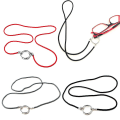 Miniatyrbilde 5 av 5: Briller Halskjede Briller Holder Kjede Og Loop Stropp Snor Med Metall Loop Black