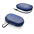 Miniatyrbillede 2 af 3: Kompatibel med B &O Beoplay P2 Bluetooth Højttaler Nylon Taske Bærbar Taske Opbevaringstaske med Vandre Spænde [DB] blue