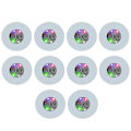 Pikkukuva 1 / 5: 10 kpl/setti LED-alusta, joka valaisee juomapullon, kupin alustan, hehkuvan klubin, juhlat, baarikoriste [DB] Colorful