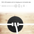 Pikkukuva 5 / 5: 5 cm:n pöytäreiän USB-virtapistoke, 2 tuuman upotettu virtapistoke USB-läpivienti [DB] White