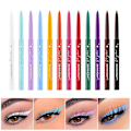 Pikkukuva 1 / 5: 12 väriä eyeliner-setti matta eyeliner-kynä vedenpitävä värikäs nestemäinen eyeliner-setti