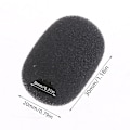 Miniatyrbild 5 av 5: Lapel Mic-skydd Mikrofon Vindskydd Mikrofon Skydd Vindskydd {db}