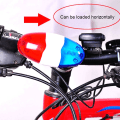 Miniatyrbilde 4 av 5: Sykkelklokke 6 Led 4 Tone Horn Led Lys Elektronisk Sirene Sykkelklokker Til Barn Sykkeltilbehør