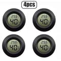 Mini LCD Digital Rund Hygrometer Utomhus Frys Inomhus Temperaturtestare [DB]