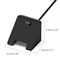 Miniatyrbillede 4 af 5: Opladeradapter Dock Opladningskabel Strømopladningsledning til Garmin-venu/2/2S/SQ {DB} Triangular charger