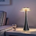 Miniatyrbillede 1 af 5: Designer Bordlampe Genopladelig Touch LED Bordlampe - Dæmpbar Titanium USB Sengelampe 3W Cordle [DB]