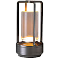 Miniatyrbillede 2 af 5: Krystal Lanterne Lampe, Krystal Bordlampe Genopladelig, Krystal Touch Lampe, Bærbar LED Skrivebordslampe, Ledningsfri Bordlampe db Black