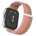 Håndledsrem til Huawei Watch Fit 4 Pro/Fit 4/Fit 3 Magic Tape Nylon Loop Urrem [DB] Multicolor Grapefruit Pink