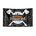 Pikkukuva 3 / 5: 3x5ft Stihl Timbersports -sarjan lippu polyester digitaalinen painatusbanneri koristeluun DB J0478 60 x 90cm
