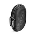 Miniatyrbillede 4 af 4: Kompatibel med B &O Beoplay P2 Bluetooth Højttaler Nylon Taske Bærbar Taske Opbevaringstaske med Vandre Spænde [DB] black