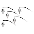Miniatyrbillede 5 af 5: 5 stk. Ensretterdiode Omvendt Messing 40A 1,2KV Sæt Kit ZX40?12 til Batterikonverter [Db]