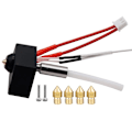 Miniatyrbilde 1 av 5: For Neptune 3 Plus/Pro 3D-utskrift Hode Hotend Dyser 0,4 mm Sett For Neptune 3 db
