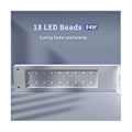 Miniatyrbillede 3 af 5: UV-lys til resin, 54W UV-resinlyslampe til resinhærdning, trådløs & foldbar, 3-i-1 anvendelser, resin forsyninger db