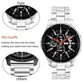 Miniatyrbillede 3 af 4: Remsor til Huawei Watch GT 4 46mm - Tre-perlet rustfrit stålrem [DB] Black Huawei Watch GT 4 46mm