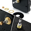 Miniatyrbillede 2 af 5: Quartz DIY Vægurs Bevægelsesmekanisme Batteri DIY Reparationsdele Udskiftning med Viser [DB]