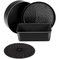 Miniatyrbilde 1 av 5: Db Bakingsett for Ninja Foodi 6.5, 8Qt, tilbehørskjele, Non-stick bakewaresett med multipanne, Crisper P black