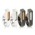 Miniatyrbilde 4 av 5: LED Motorsykkel Blinklys Vanntett Indikatorlys Lampe med 41mm Gaffelrør [db] Plating