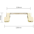 Miniatyrbillede 2 af 5: 2 stk. R7s LED-lampeholder 118mm halogen, AC 100-240V, lineær keramisk holder til spot [DB]