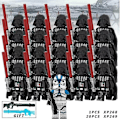 Miniatyrbillede 1 af 2: 21 stk. Star Wars Clone Troopers Børnegave Legetøj db Star Troopers-19
