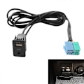 Miniatyrbilde 2 av 5: Radioforlengelse Aux USB-port Adapter Kabel Ledningsnett For [db]