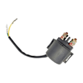 Miniatyrbillede 1 af 2: Starter Solenoid Relæ 6G1-81941 Påhængsmotor Dele til Yamaha 15HK 30HK [DB] Black standard