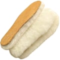 Miniatyrbilde 1 av 3: Saueskinnsåler Super Tykke Premium Skoinnsåler, slitesterke & Ekstra Fluffy $ullinnsåler Saueskinnsskoinnsatser Utbytting Universal For Kvinner db 42