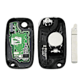 Pikkukuva 5 / 5: Kääntöavaimen kaukosäädin 3b 433mhz 4a Benz Smart Fortwo 453 Forfour 2015-2017 [DB]