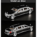 Pikkukuva 3 / 4: 1:24 Lelulelu S650 Limusiini Diecast Metallimalli Auto Uusi Musta Lelulelu Auto [db] blue