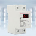 Miniatyrbillede 3 af 5: Spændingsregulator, 230V 40A Automatisk Genopretning Overspændings- og Underspændingsbeskyttelsesenhed DIN Skinnemonteret Beskytter db